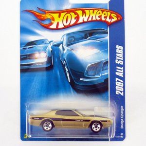 Hot Wheels Dodge Charger 154/180 All Stars Gold Die-Cast Car 2007